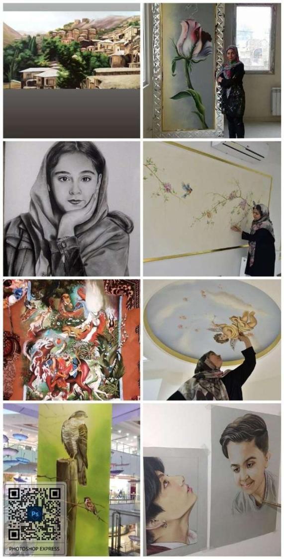 نقاشی دیواری وپتینه