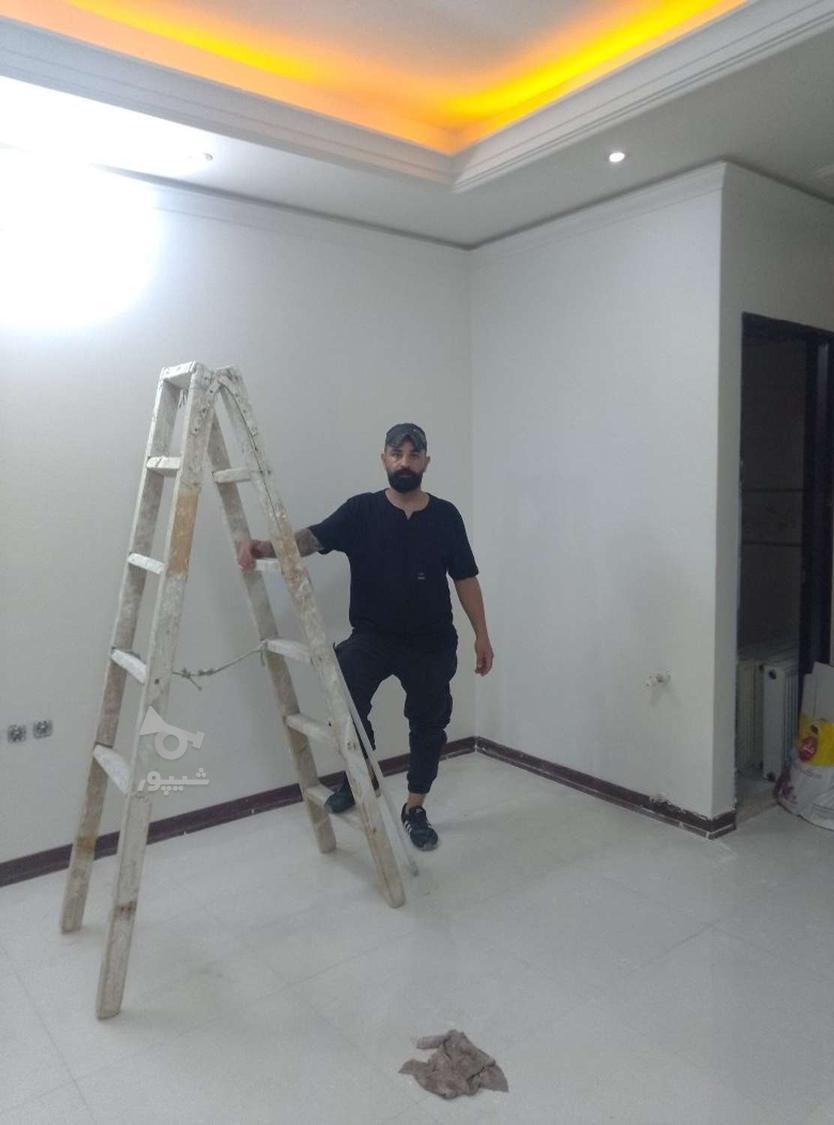 نقاشی ونقاش ساختمان وکاغذ دیواری تضمینی