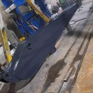 بیل مکانیکی ساخت دکل استیک بیل با ضمانت ورق