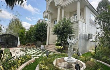 ویلا باغ 300متری مبله کامل حیاط سازی فول در محمودآباد