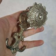 کریستال امریکایی قدیمی مورانو دیوارکوب قلمابی