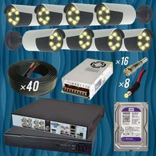 دوربین مداربسته وارم لایت،ضدآب