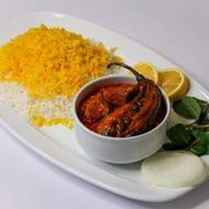 چلو خورشت قیمه بادمجان (کترینگ آنا)