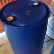 فروش بشکه پلاستیکی دو درب 220 کیلویی