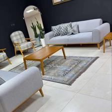 مبل راحتی هشت نفره مینی مال تخت شو