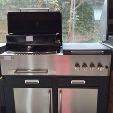 باربیکیو گازی ذغالی امین سایز 110