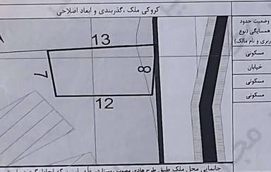نوشهر فروش زمین مسکونی 92 متر با مجوز درزیکلا