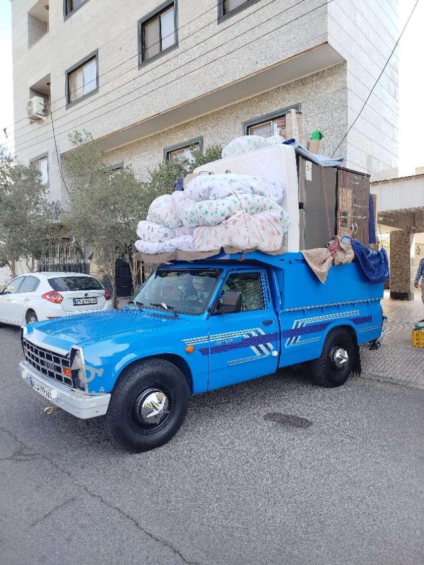 حمل بار و اثاثیه با نیسان پتو دار مسقف