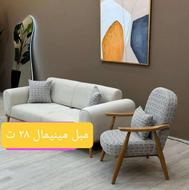 مبل جلومبلی ناهارخوری باهم35 تومن s. مبل میز