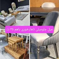 مبل پک کامل طبق عکس  .g. مبل جلومبلی ناهارخوری .تخت