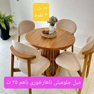 مبل مژده مبل جلومبلی ناهارخوری باهم میز غذاخوری راحتی