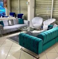 مبل راحتی چستر صدفی آستارا