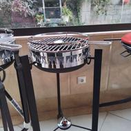 منتقل باربیکیو مدل f4چرخدار متحرک