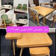 مبل طبق عکس فقط 35 تومن! ق .مبل جلومبلی غذاخوری باهم ق خوری