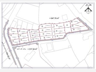 فروش زمین تجاری مسکونی 8000 متر در پول کجور