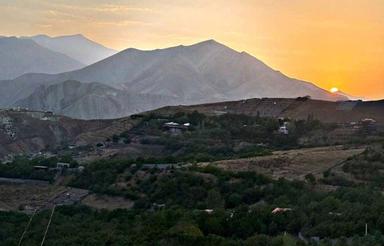 زمین 640 متری در لواسان راحت آباد ماشین رو