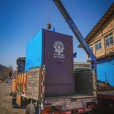 ذغال در کوره صنعتی