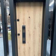 درب ضد سرقت ترمو نما کرتین وال کرکره برقی ضدسرقت کدL090