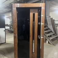 درب ضد سرقت مدرن نرده استیل کرکره برقی صدسرقت کدL128