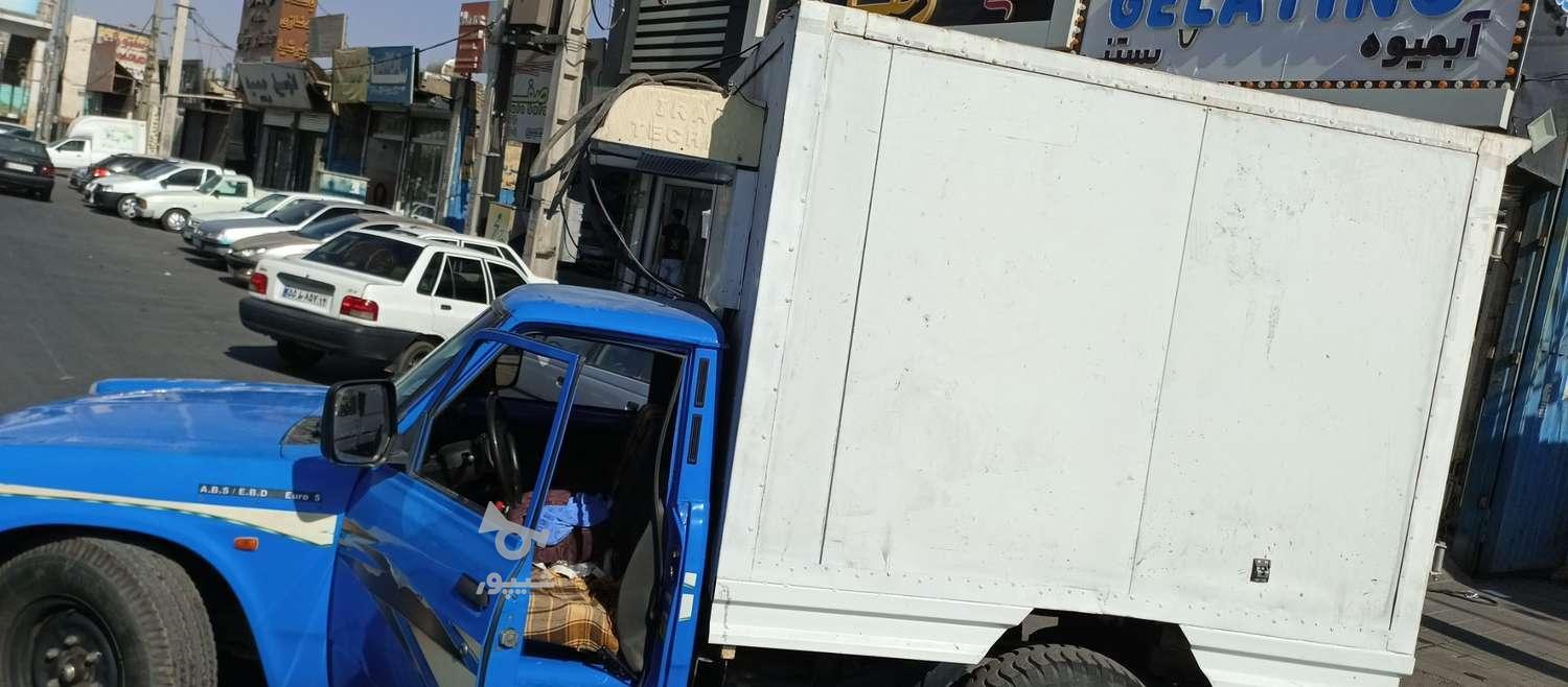 نیسان یخچالدار دارم کار یا بار داخل و اطراف شهر انجام می دهم - دلاور صالحی