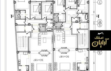 پیش‌فروش آپارتمان 200 متر لوکس در خیابان جویبار