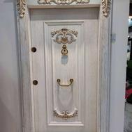 درب ضد سرقت بلوط کرکره برقی نمای فریم‌لس ضدسرقت کدL207