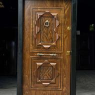 درب ضدسرقت راش ضد سرقت گردو پنجره اتاق pvc ژیوادرب1307