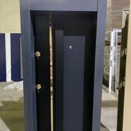 درب ضد سرقت روکش فلز درب اتاق اتوماتیک ضدسرقت کدL327