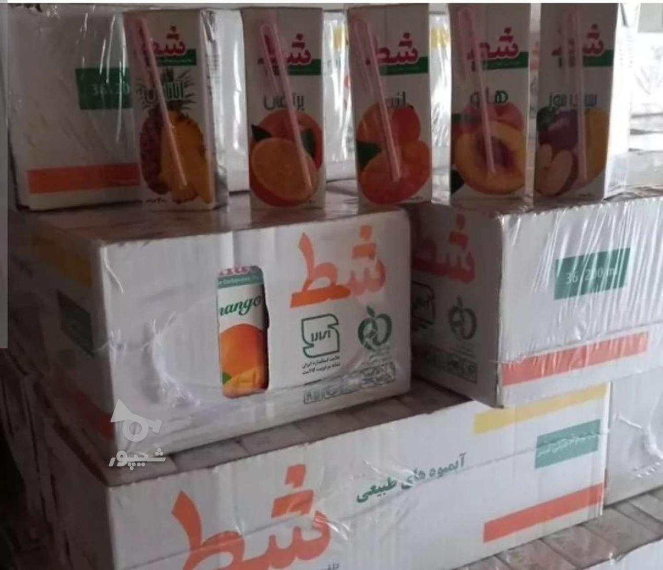 آبمیوه پاکتی کوچک