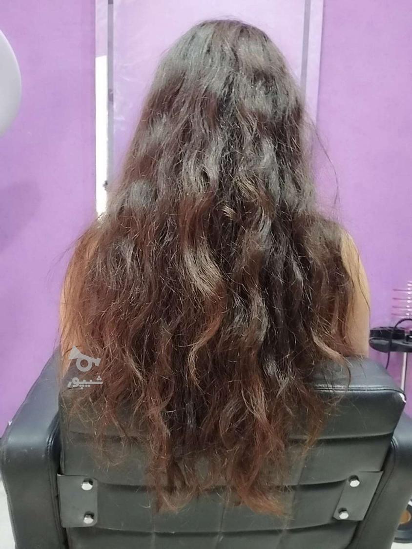 مدل و هنرجو فشیال و کراتین و مژه