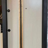 درب ضدسرقت مدرن طوسی سفید ضد سرقت پنجره اتاق ژیوادرب1214