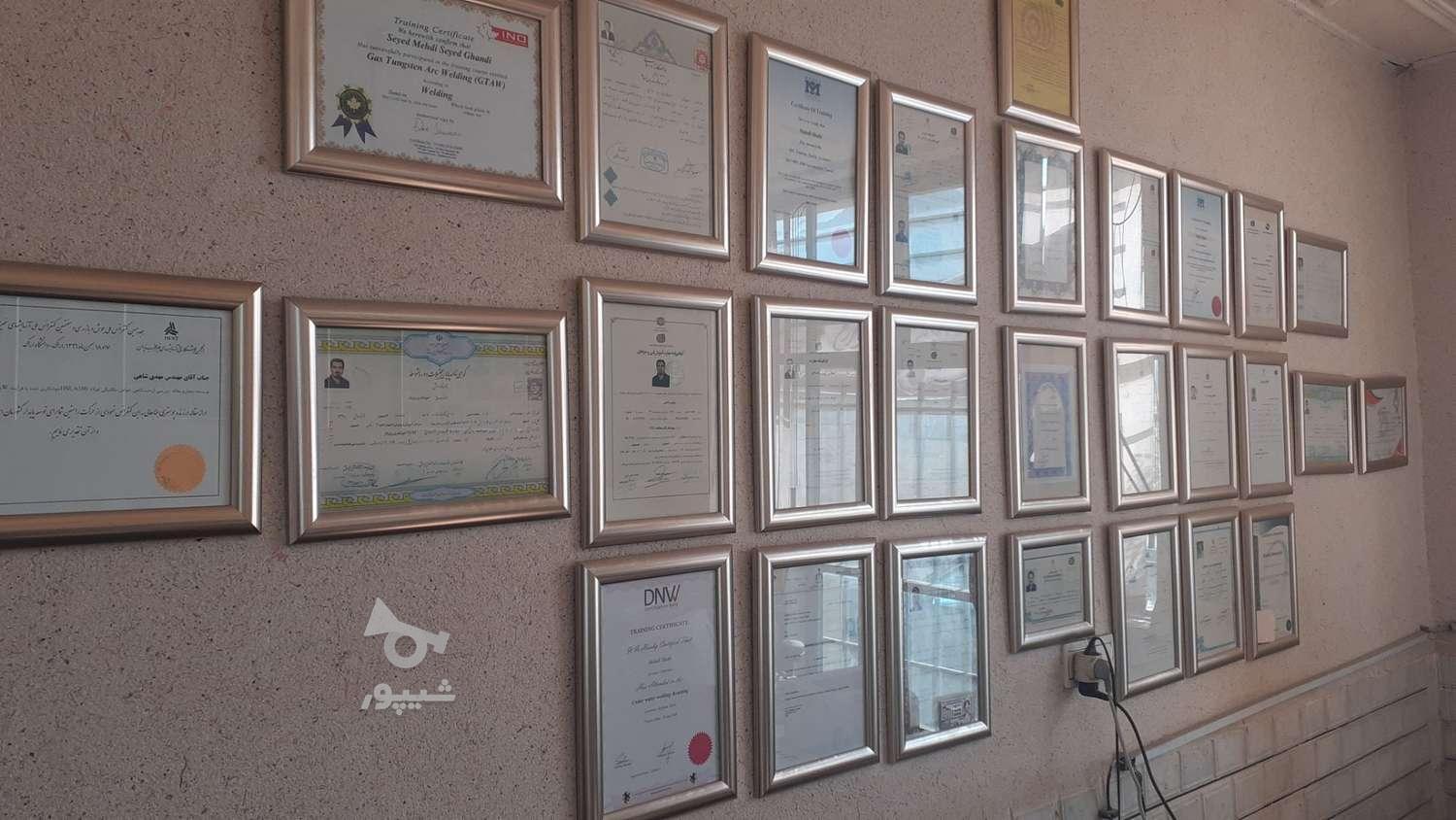 آموزشگاه جوشکاری هنرجو آرگون برق co2 الکترود مخازن لوله