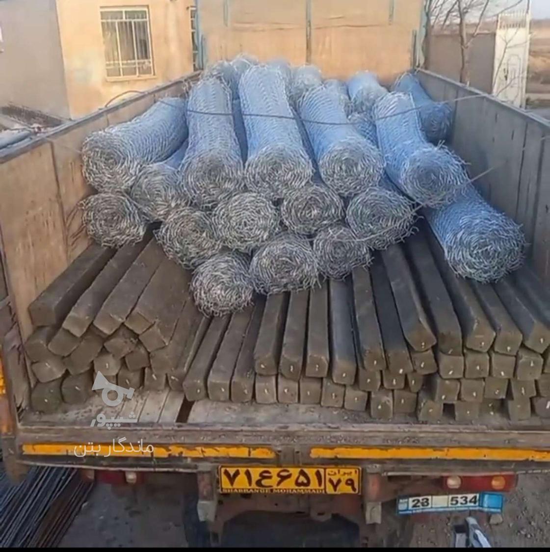 پایه فنس تیرچه باغی تیرچه داربست دستگاه تیرچه تیرک سیمانی