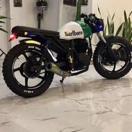 موتور کافه ریس کاستوم