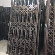 حفاظ آکاردیونی آکاردئونی محافظ درب آپارتمانها با قفل