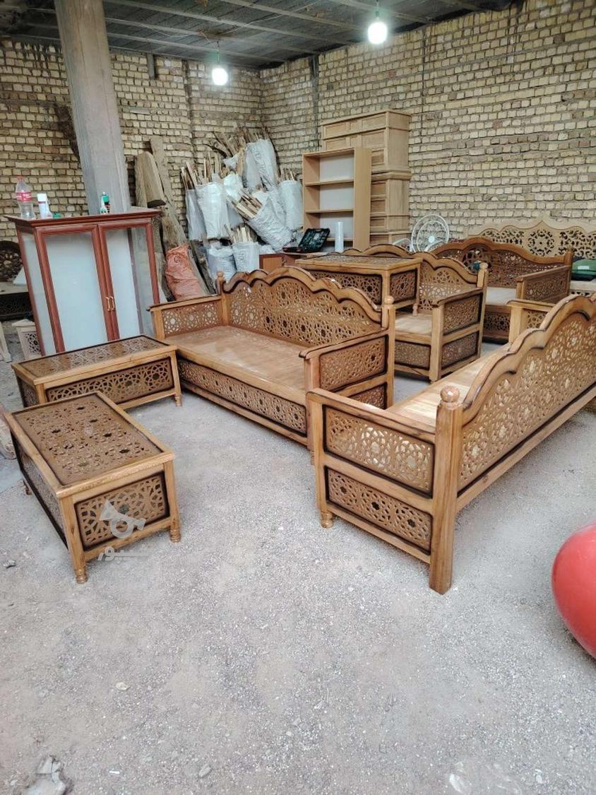 تخت سنتی چوب روسی