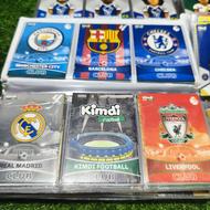 چهار عدد آلبوم کیمدی پر شده با انواع کارت های کمیاب