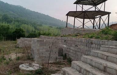 فروش زمین باغی2300 متربااسکلت دوبلکس