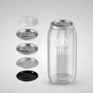 بطری پلاستیکی 500cc رویال پت کن با درب