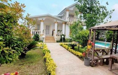 فروش ویلا باغ استخر دار مبله500 متر در آهودشت