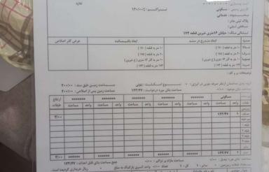 زمین با مجوزساخت 200متر