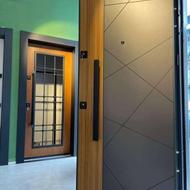 درب ضد سرقت مدرن:”کدLa694”/نرده شیشهای لمینت ضدسرقت