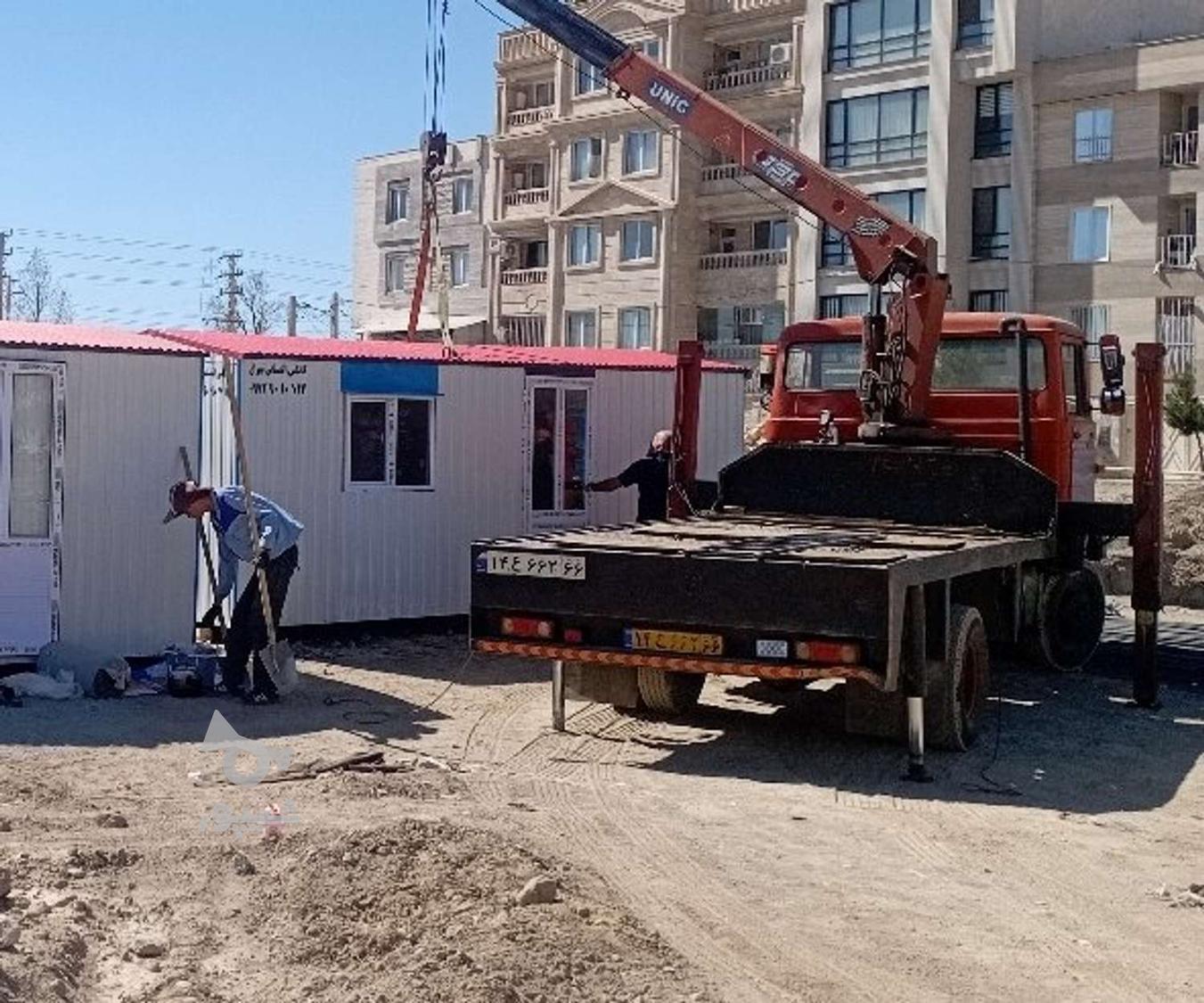جرثقیل حمل کانکس ساده و ترافیکی و تصادفی و دستگاه و...