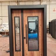 درب ضد سرقت روکش بلوط:”کدLa702”/جک پارکینگی ضدسرقت