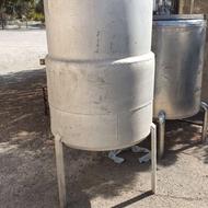 مخزن استیل همزن دار