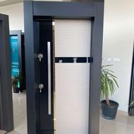 درب ضدسرقت طوسی ضد سرقت mdf پنجره اتاق ضددیلم ژیوادرب1809