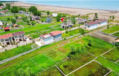 فروش زمین 164 متر در ساحلی در شهر زیبای چاف