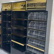 فروش سبد رنگی پلی کربنات استند سیگار ویترین ترک هایپری قفسه