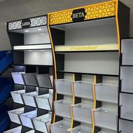 فروش یخچال فروشگاهی میز وسط شیشه ای استند سیگار قفسه پانچی