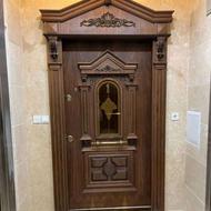 درب ضد سرقت روکش بلوط کرکره برقی ضدسرقت